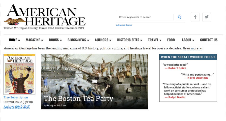 Home page