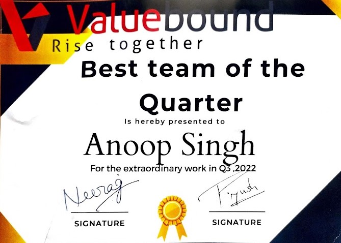 Anoop Singh Valuebound