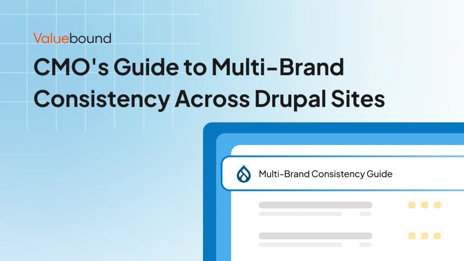 CMO's Guide to Multi-Brand Consistency Across Drupal Sites
