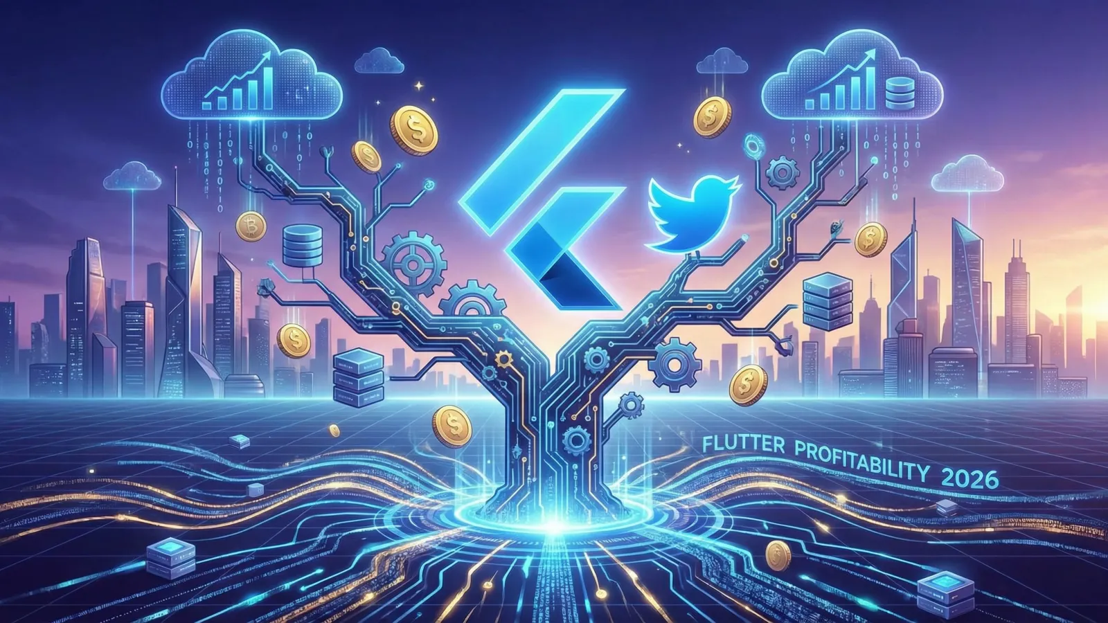 Flutter App Profitability 2026: Costs, ROI, Market Size & Revenue Models