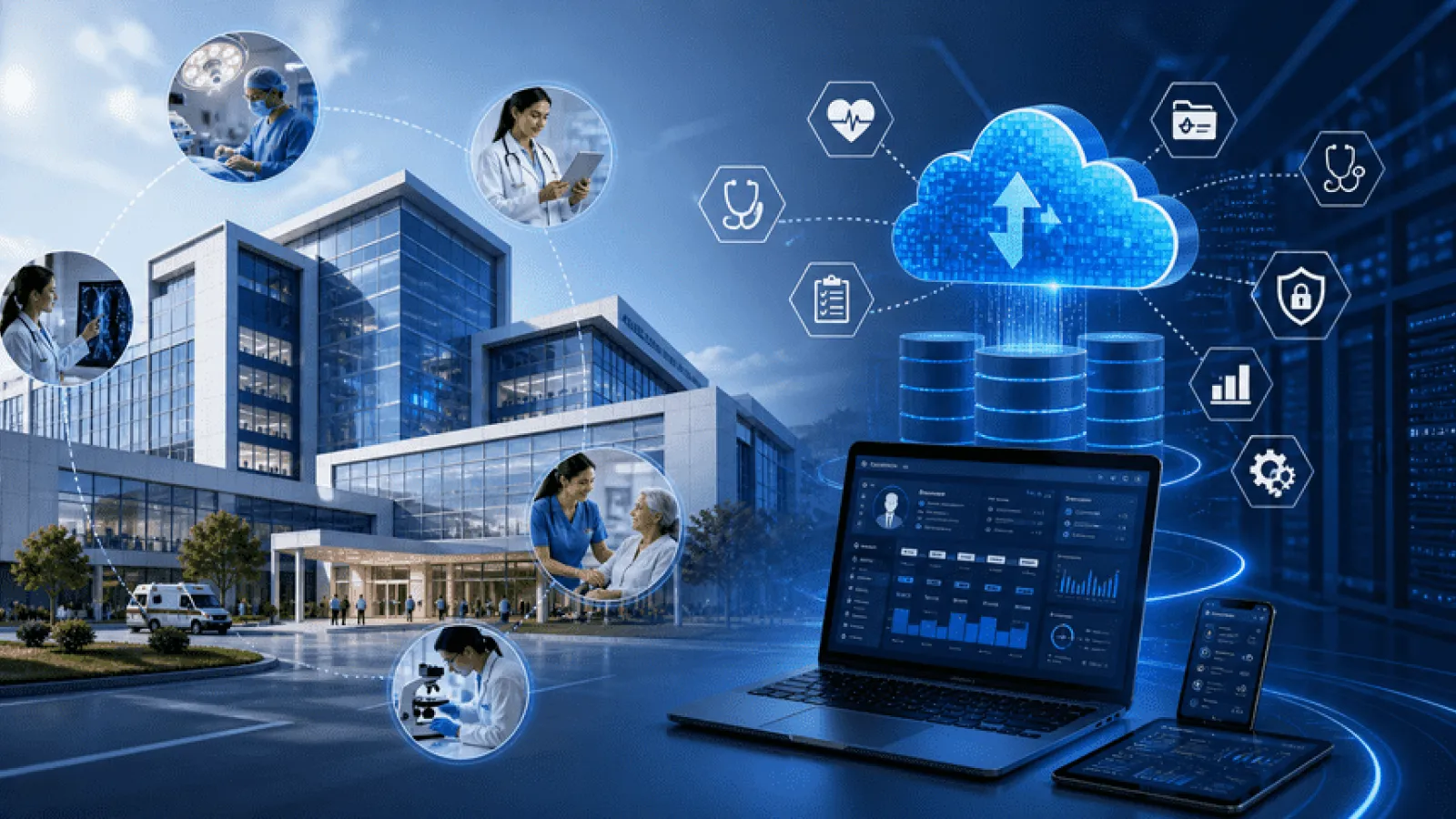 Scalable EMR Modernization Multi Specialty Hospital
