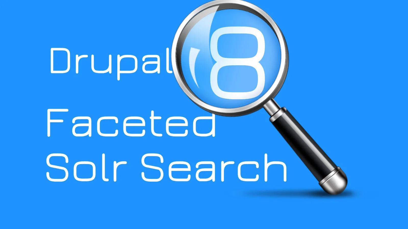 Implement Faceted search with Solr in Drupal 8?