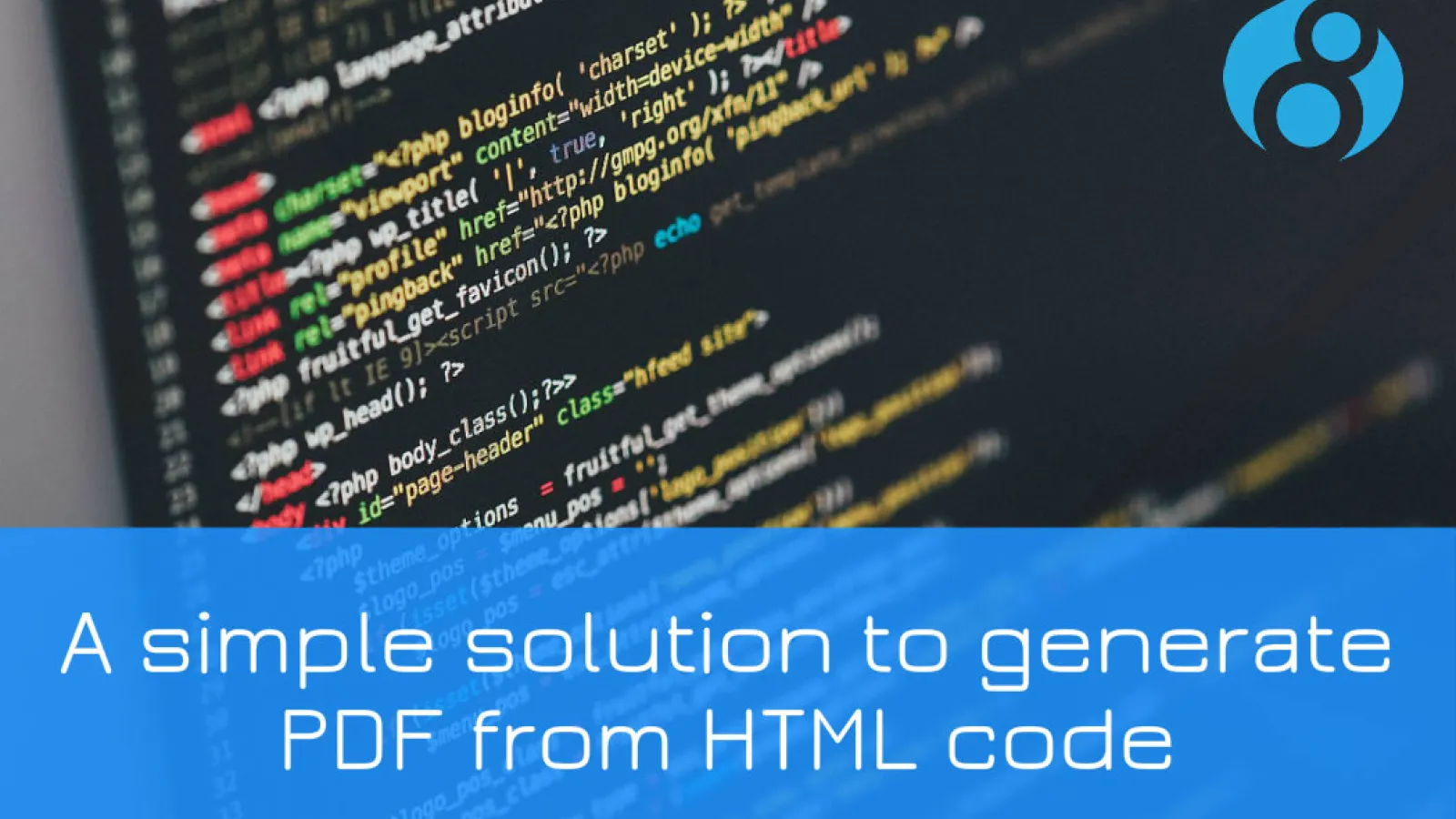 generate PDF of HTML code in Drupal 8