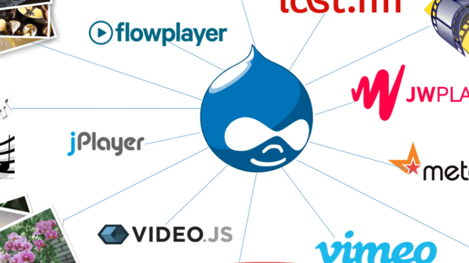 How can Drupal be used to develop data driven web applications