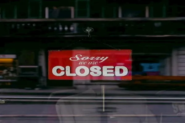 Closed Sign