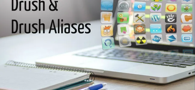 Drupal 8 applications using Drush aliases